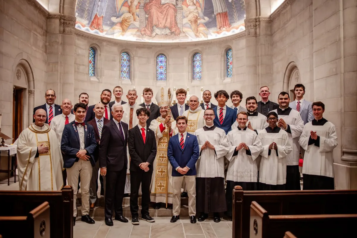 Bishop dedicates St. Charles chapel enhancements, new altar - The Catholic Times